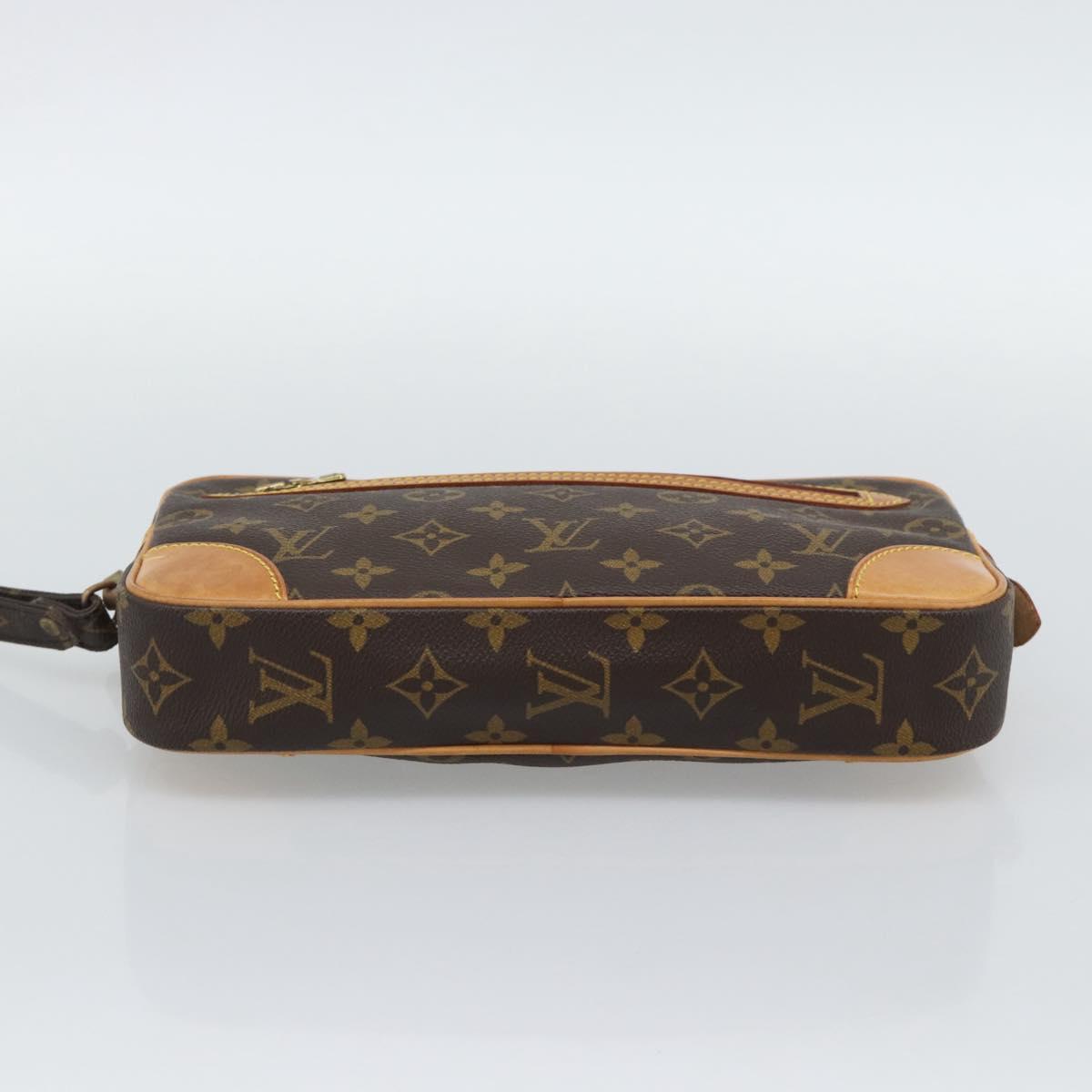 LOUIS VUITTON Monogram Marly Dragonne GM Clutch Bag M51825 LV Auth 195208A