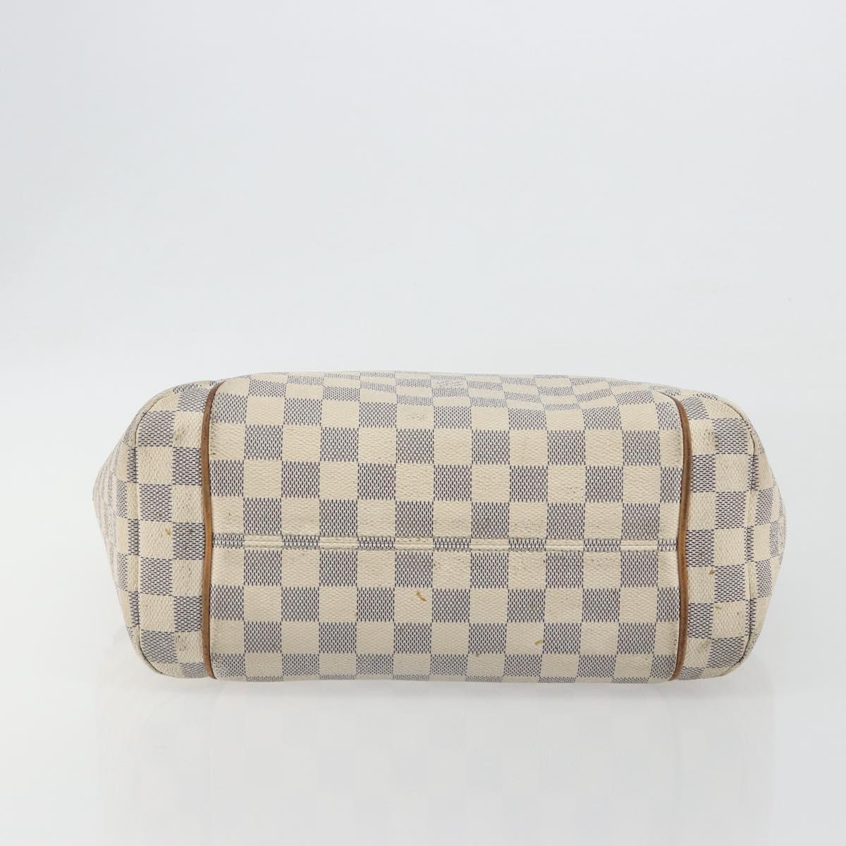 LOUIS VUITTON Damier Azur Totally PM Tote Bag N41280 LV Auth 195214