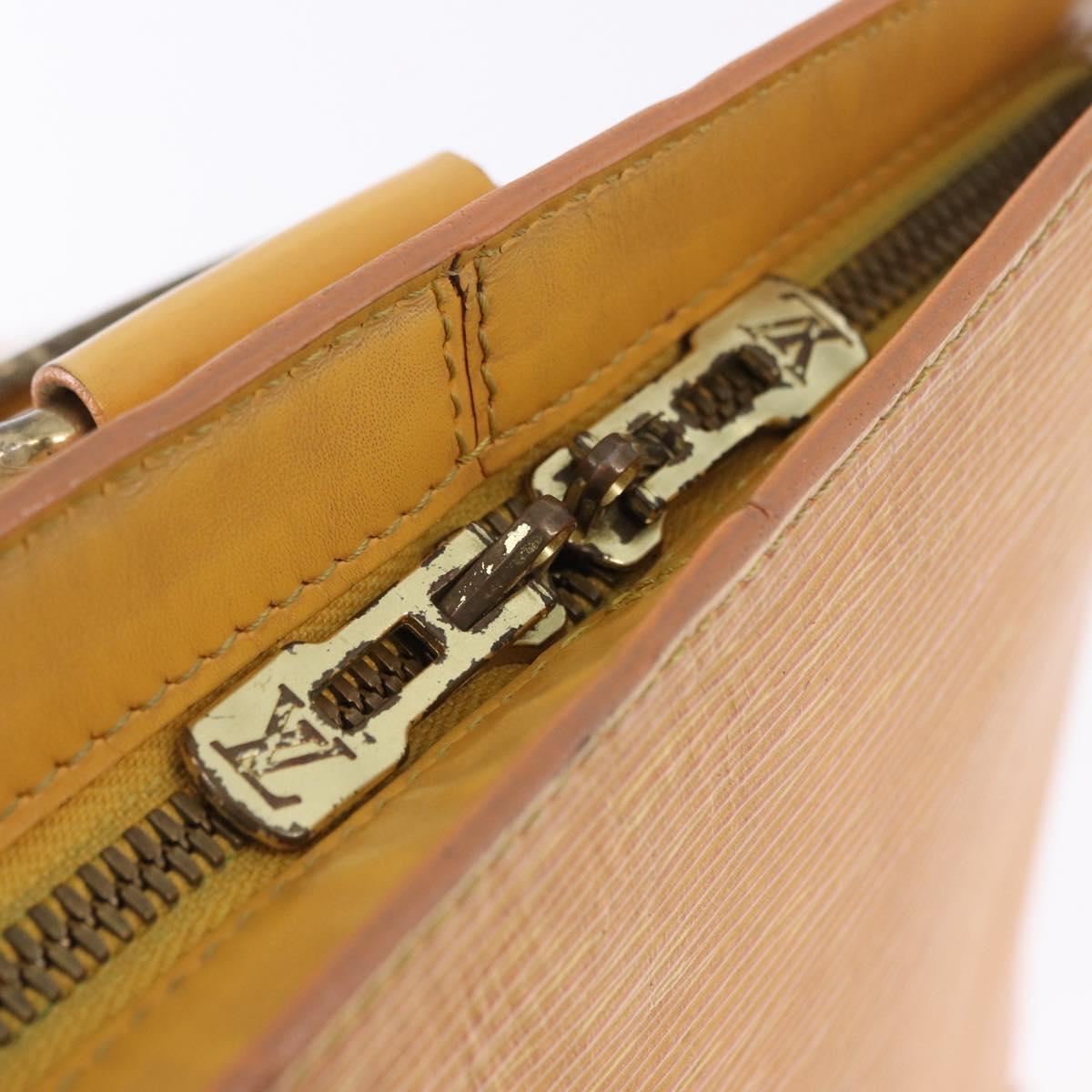 LOUIS VUITTON Epi Gobelins Backpack Yellow M52299 LV Auth 195215
