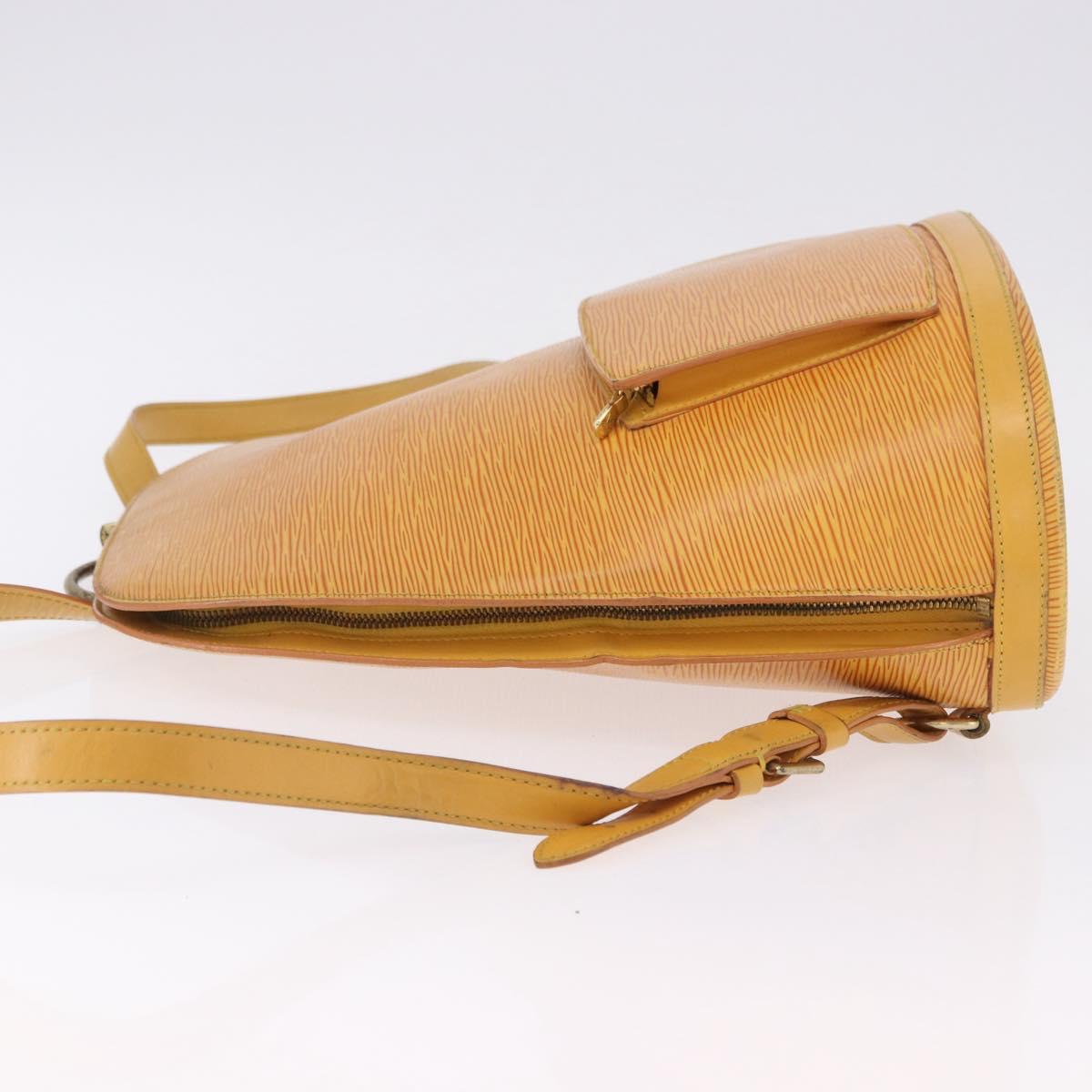 LOUIS VUITTON Epi Gobelins Backpack Yellow M52299 LV Auth 195215