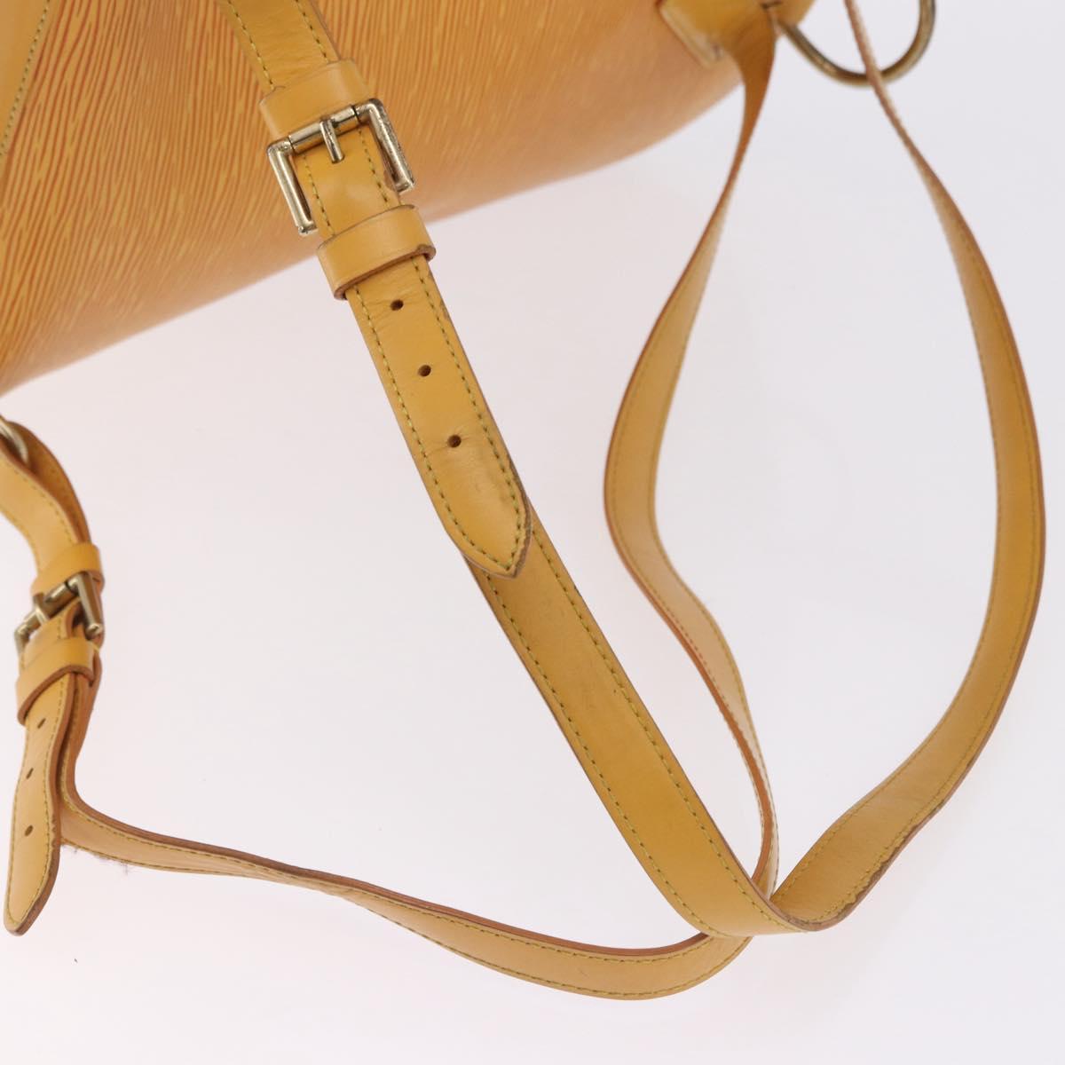 LOUIS VUITTON Epi Gobelins Backpack Yellow M52299 LV Auth 195215