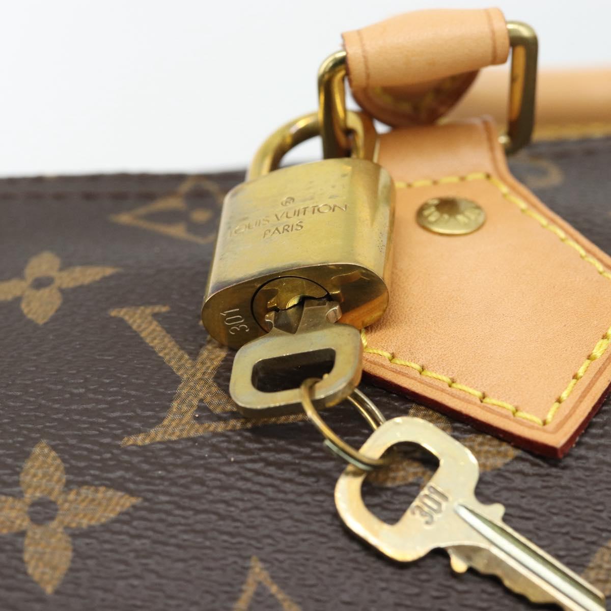 LOUIS VUITTON Monogram Speedy 25 Hand Bag M41528 LV Auth 195221SAV