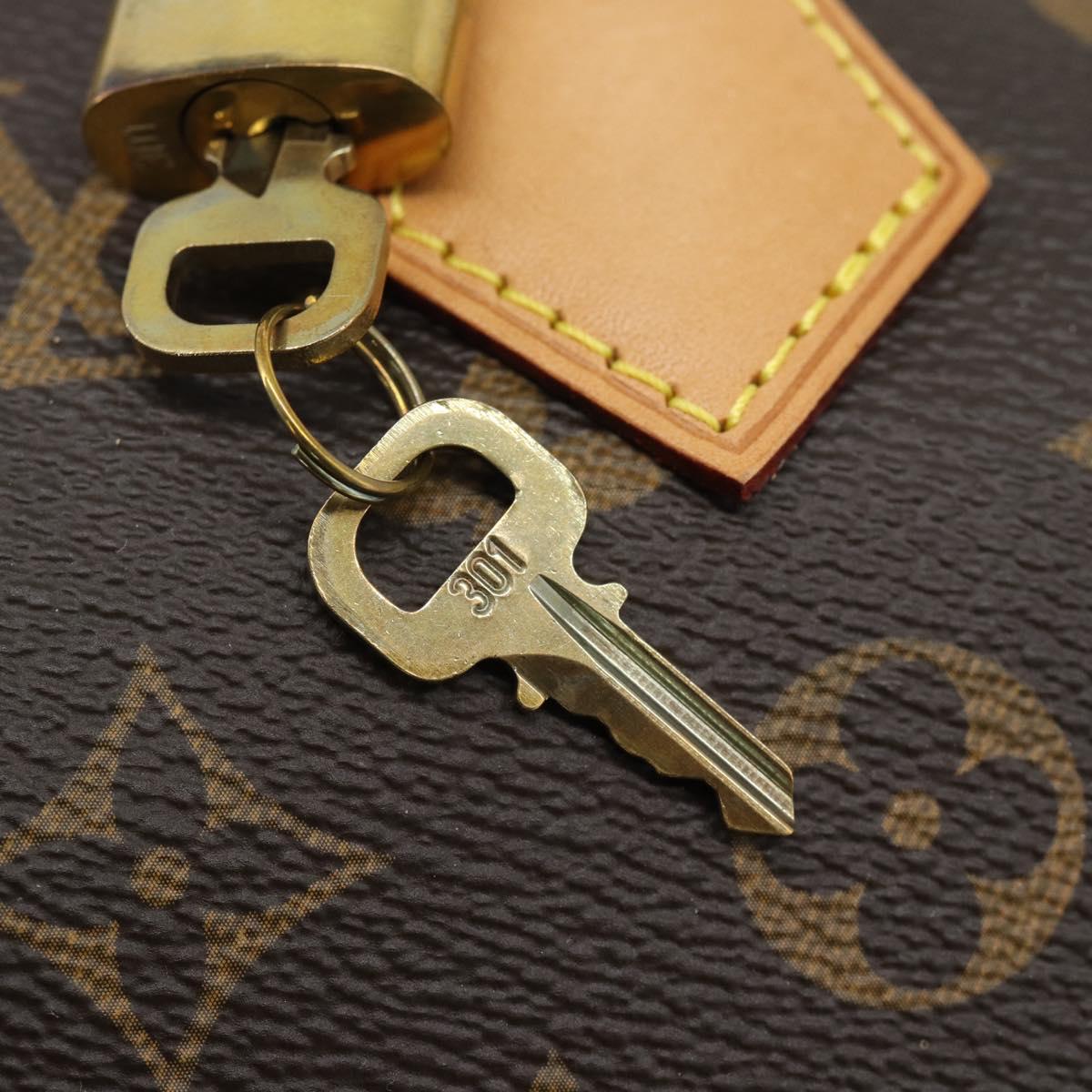 LOUIS VUITTON Monogram Speedy 25 Hand Bag M41528 LV Auth 195221SAV