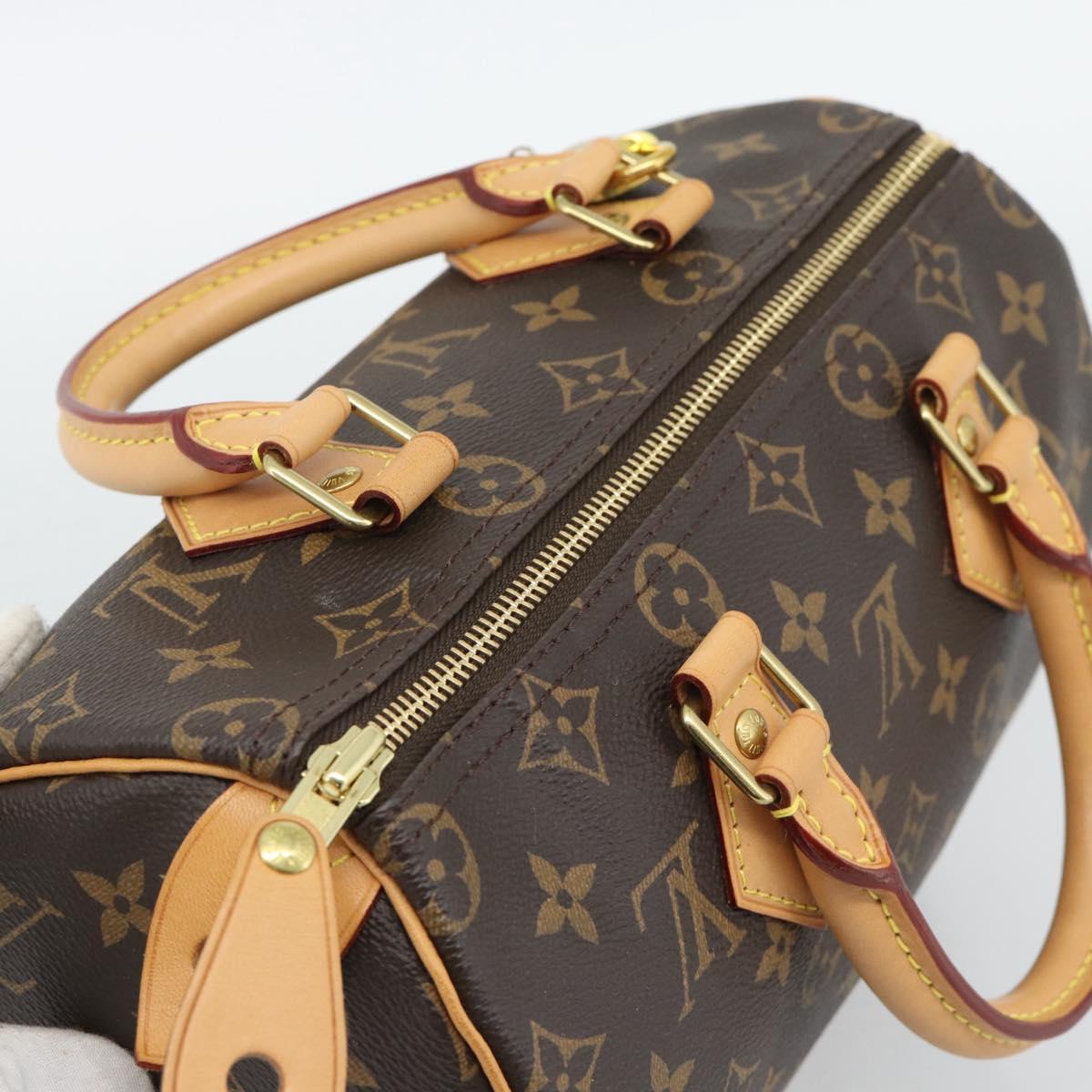 LOUIS VUITTON Monogram Speedy 25 Hand Bag M41528 LV Auth 195221SAV
