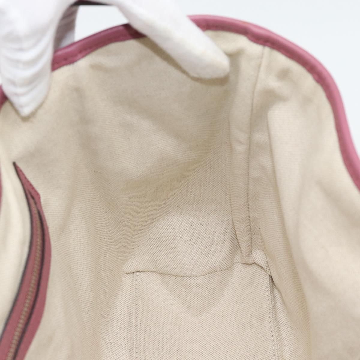 GUCCI GG Canvas GG Twins Tote Bag Beige Gold 232957 Auth 195227A