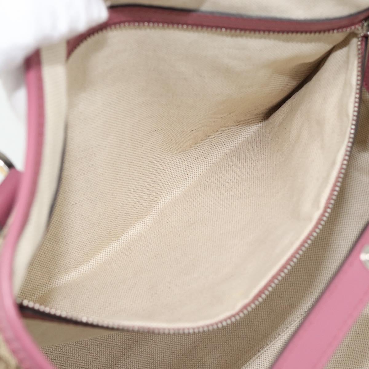 GUCCI GG Canvas GG Twins Tote Bag Beige Gold 232957 Auth 195227A