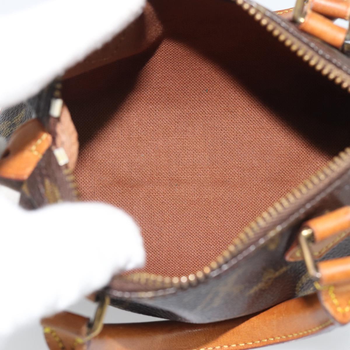 LOUIS VUITTON Monogram Mini Speedy Hand Bag M41534 LV Auth 195228
