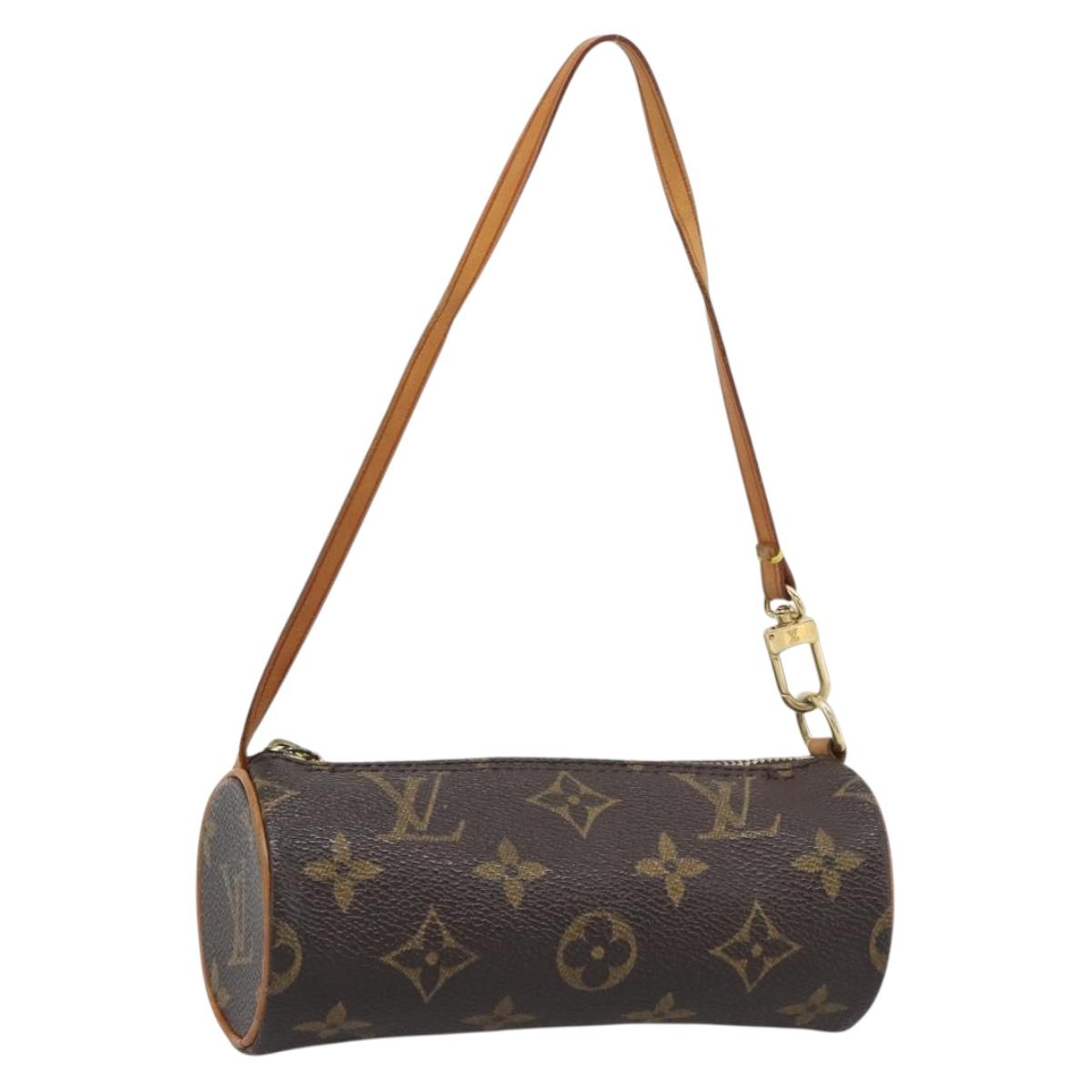 LOUIS VUITTON Monogram Papillon Pouch LV Auth 195230V