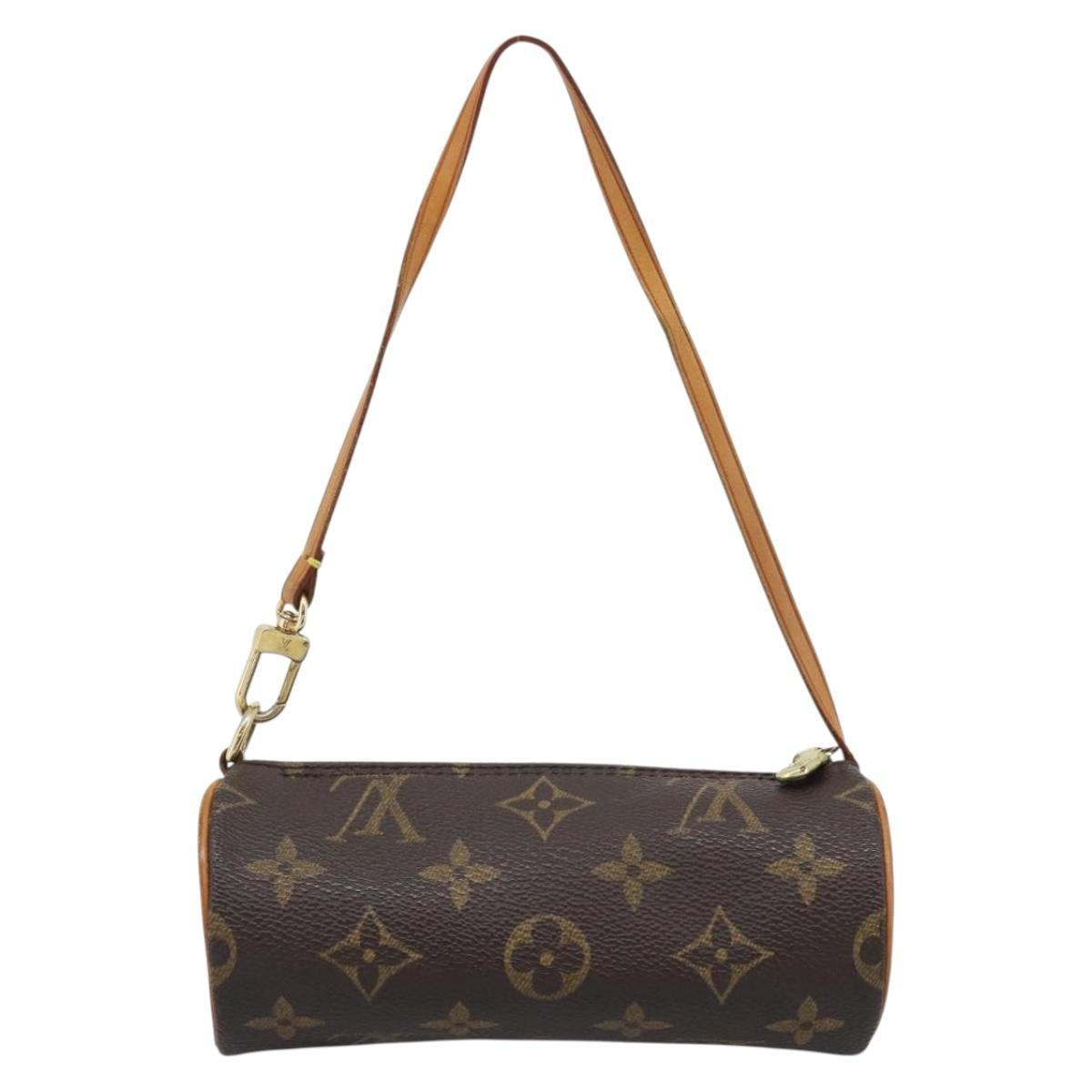 LOUIS VUITTON Monogram Papillon Pouch LV Auth 195230V
