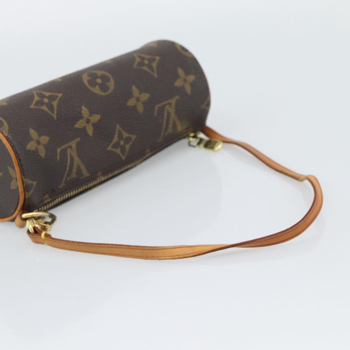 LOUIS VUITTON Monogram Papillon Pouch LV Auth 195230V