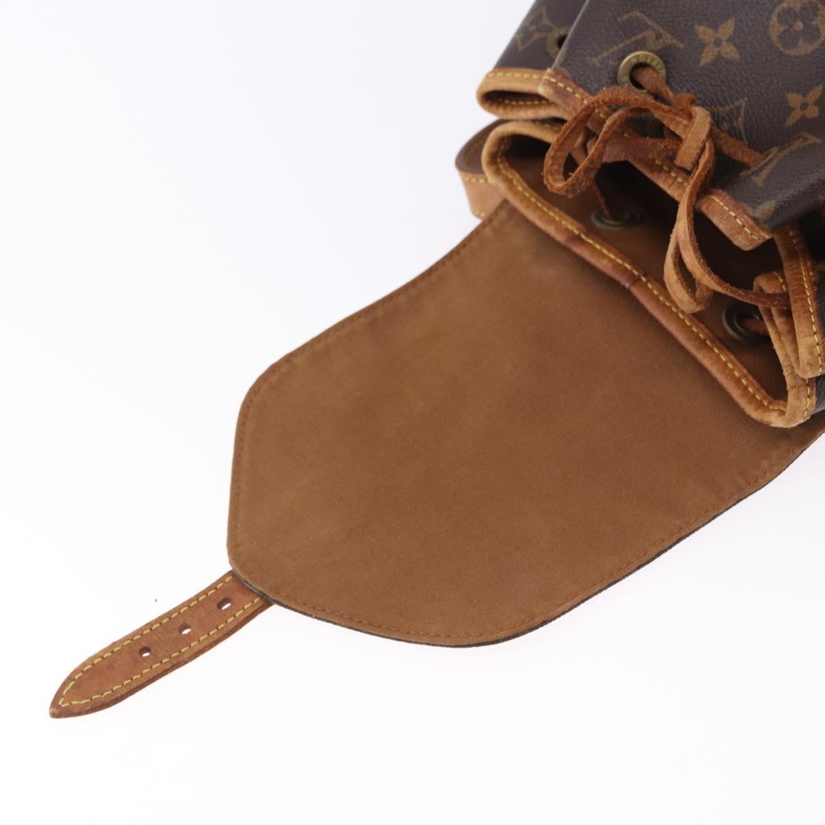 LOUIS VUITTON Monogram Montsouris MM Backpack M51136 LV Auth 195265
