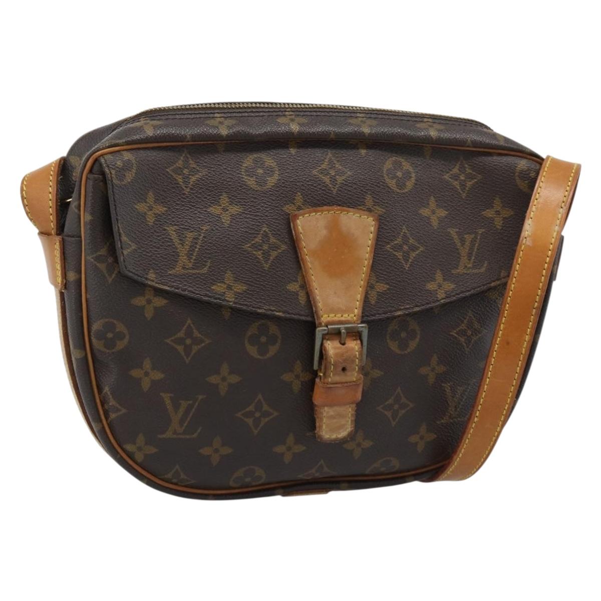 LOUIS VUITTON Monogram Jeune Fille GM Shoulder Bag M51225 LV Auth 195266A