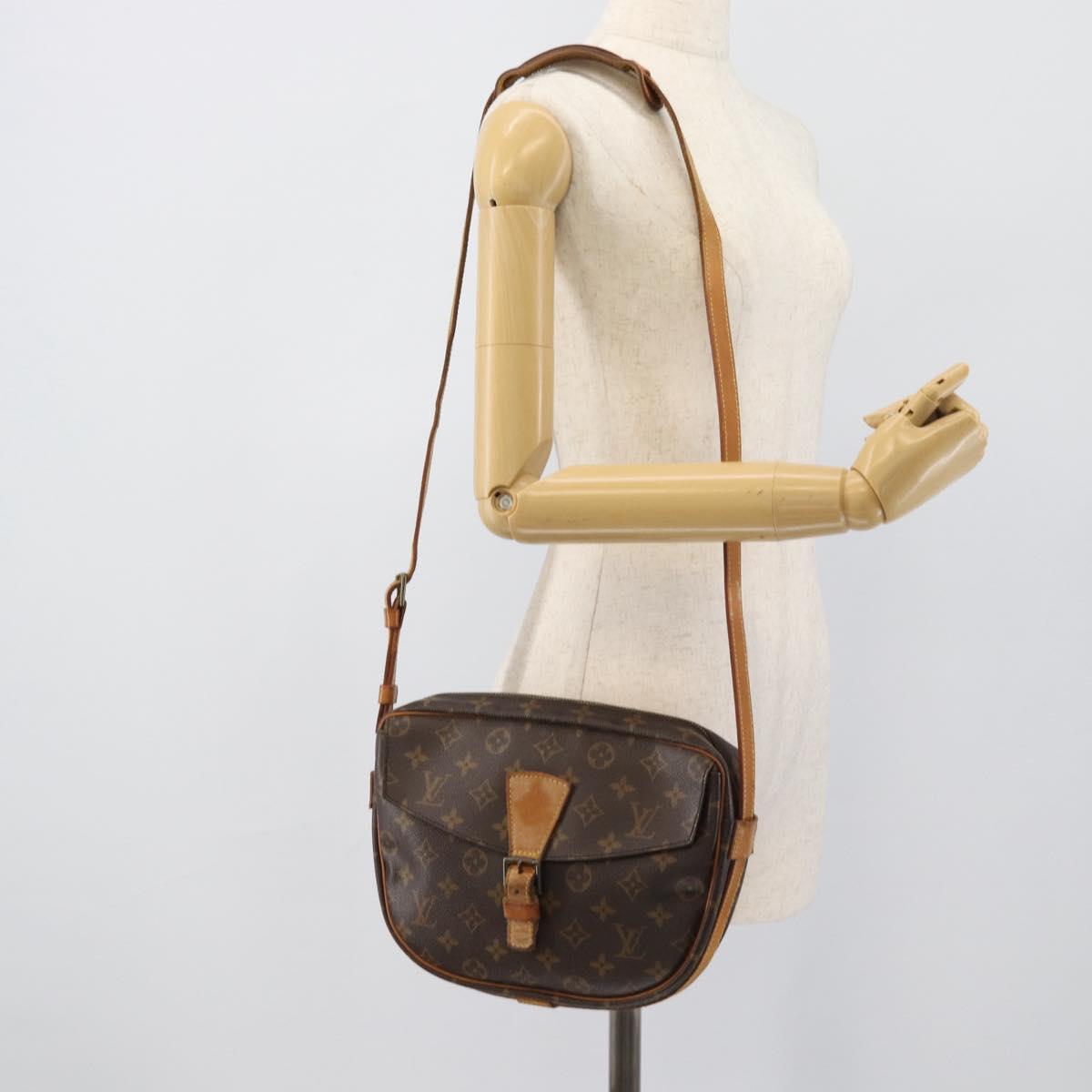 LOUIS VUITTON Monogram Jeune Fille GM Shoulder Bag M51225 LV Auth 195266A