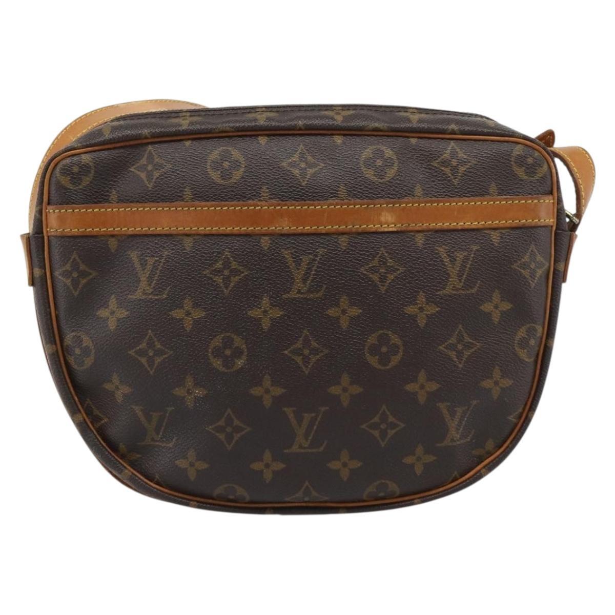 LOUIS VUITTON Monogram Jeune Fille GM Shoulder Bag M51225 LV Auth 195266A