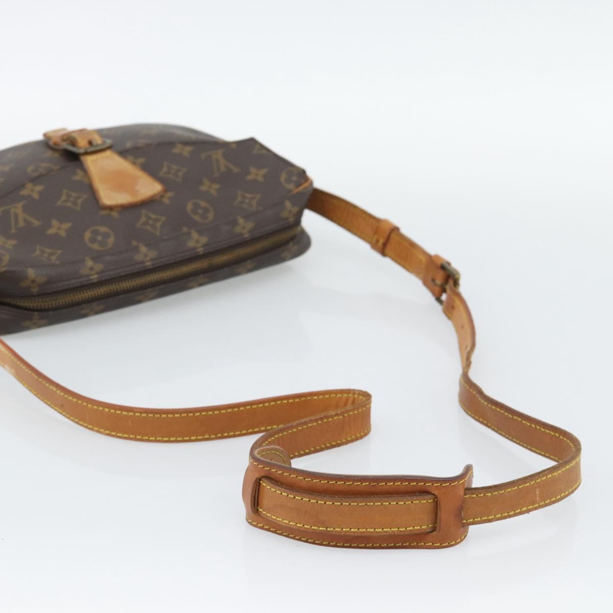 LOUIS VUITTON Monogram Jeune Fille GM Shoulder Bag M51225 LV Auth 195266A