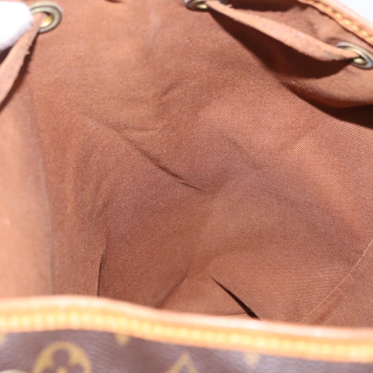 LOUIS VUITTON Monogram Montsouris GM Backpack M51135 LV Auth 195269A