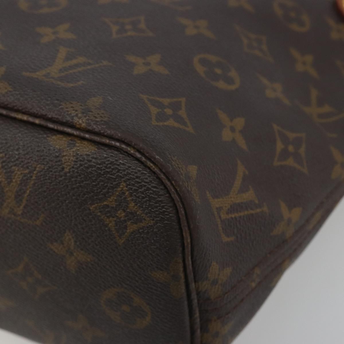 LOUIS VUITTON Monogram Neverfull PM Tote Bag M40155 LV Auth 195271