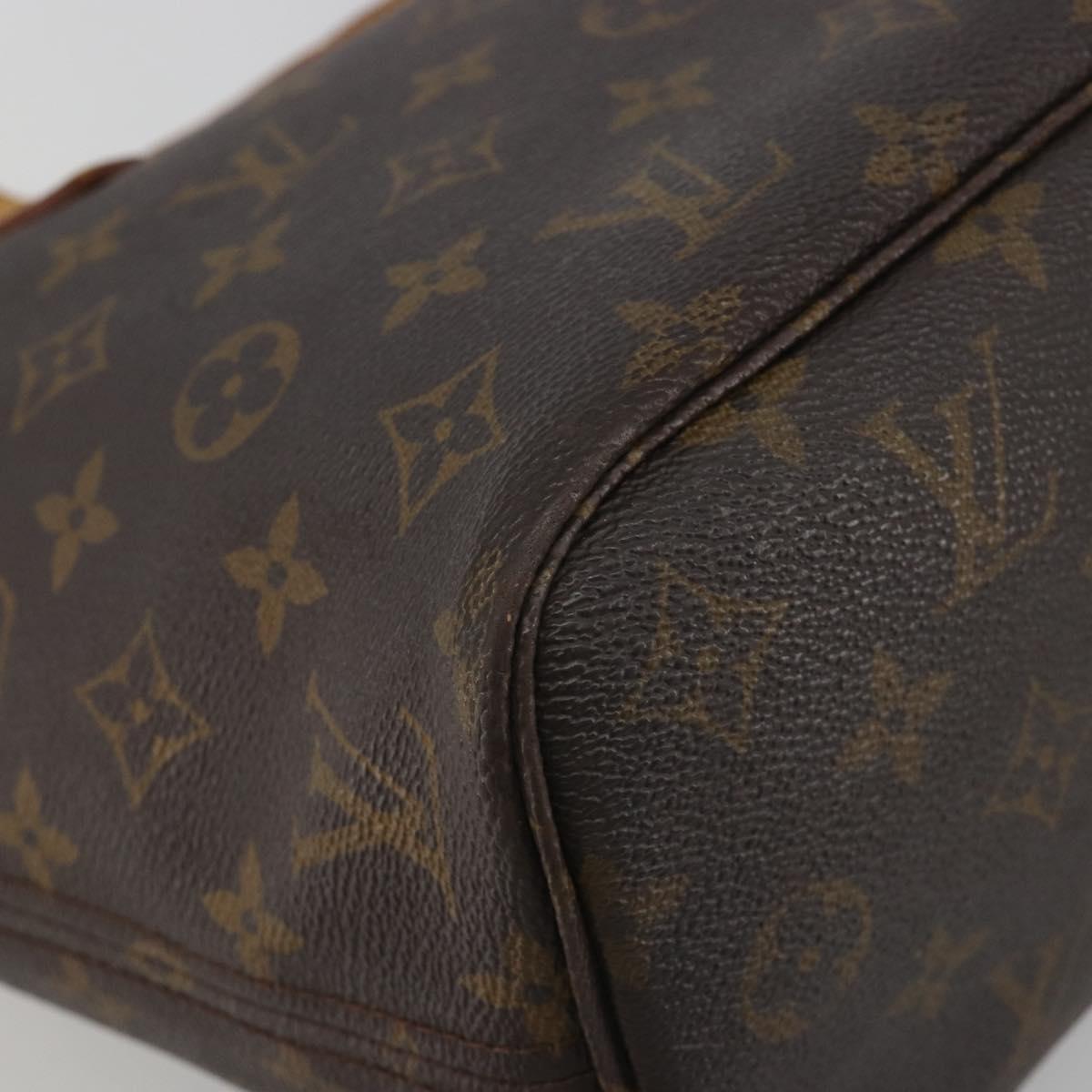 LOUIS VUITTON Monogram Neverfull PM Tote Bag M40155 LV Auth 195271