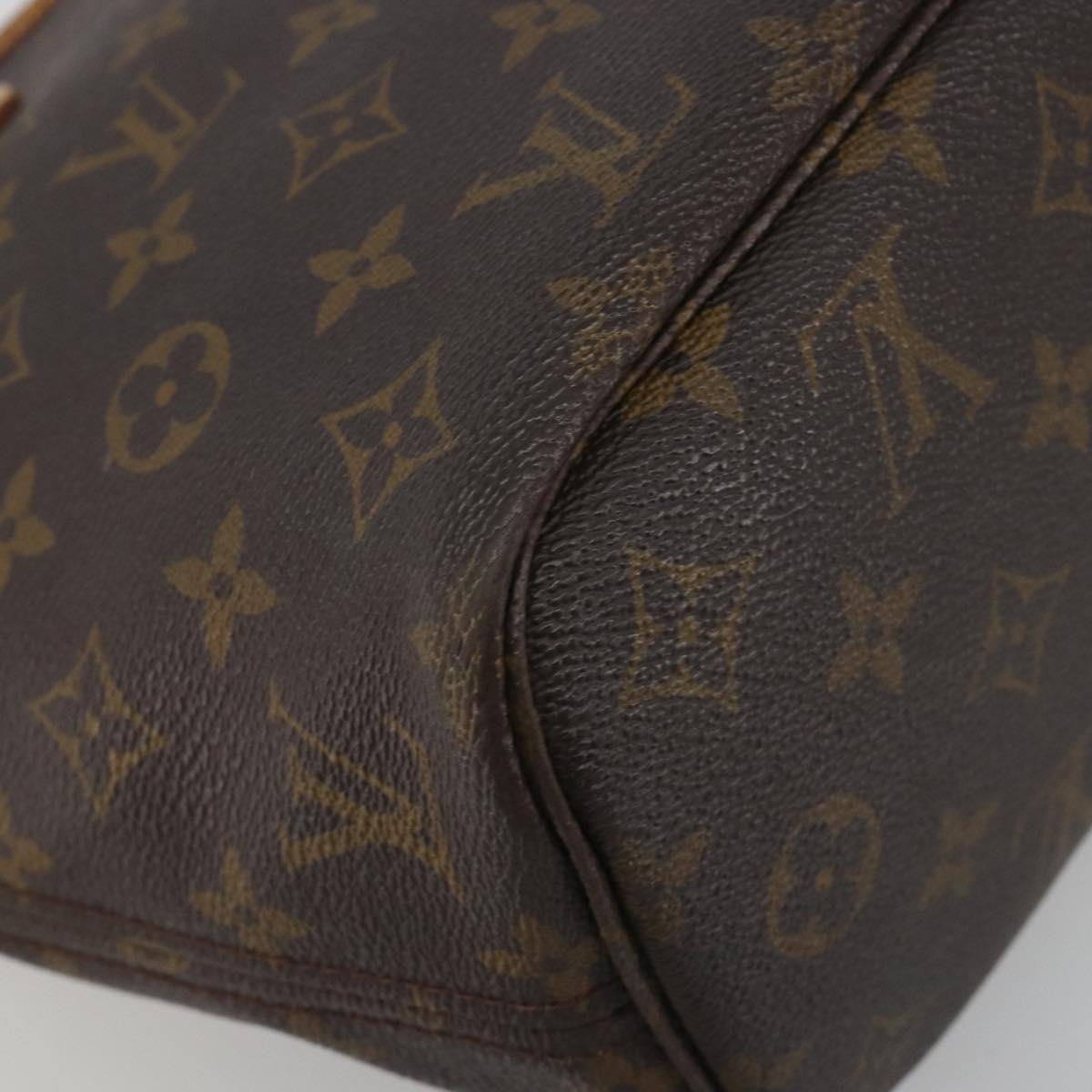 LOUIS VUITTON Monogram Neverfull PM Tote Bag M40155 LV Auth 195271