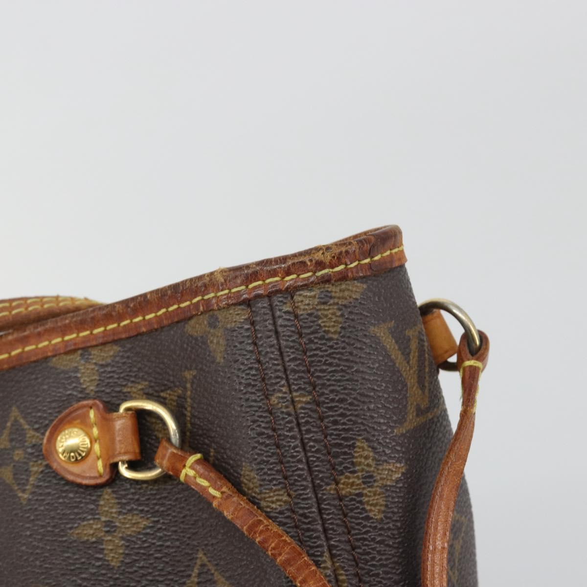 LOUIS VUITTON Monogram Neverfull PM Tote Bag M40155 LV Auth 195271