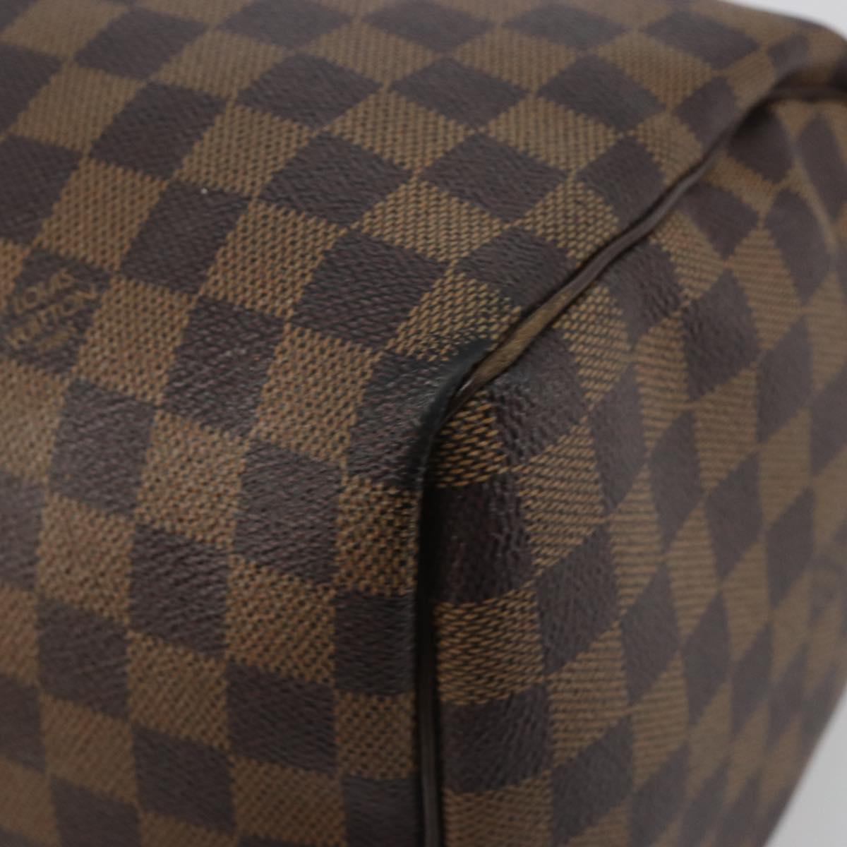 LOUIS VUITTON Damier Azur Speedy 30 Hand Bag N41533 LV Auth 195274A