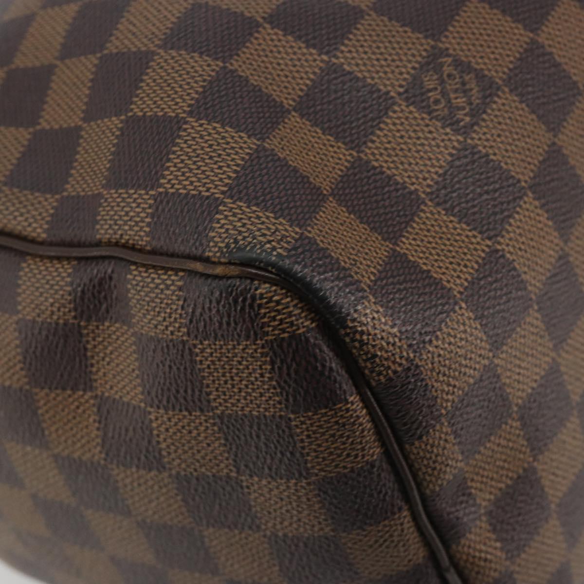 LOUIS VUITTON Damier Azur Speedy 30 Hand Bag N41533 LV Auth 195274A