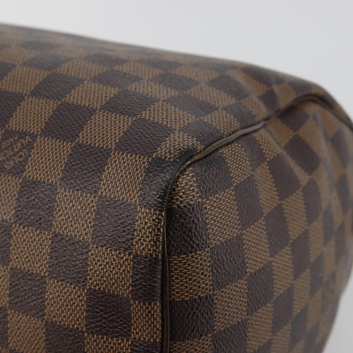LOUIS VUITTON Damier Azur Speedy 30 Hand Bag N41533 LV Auth 195274A