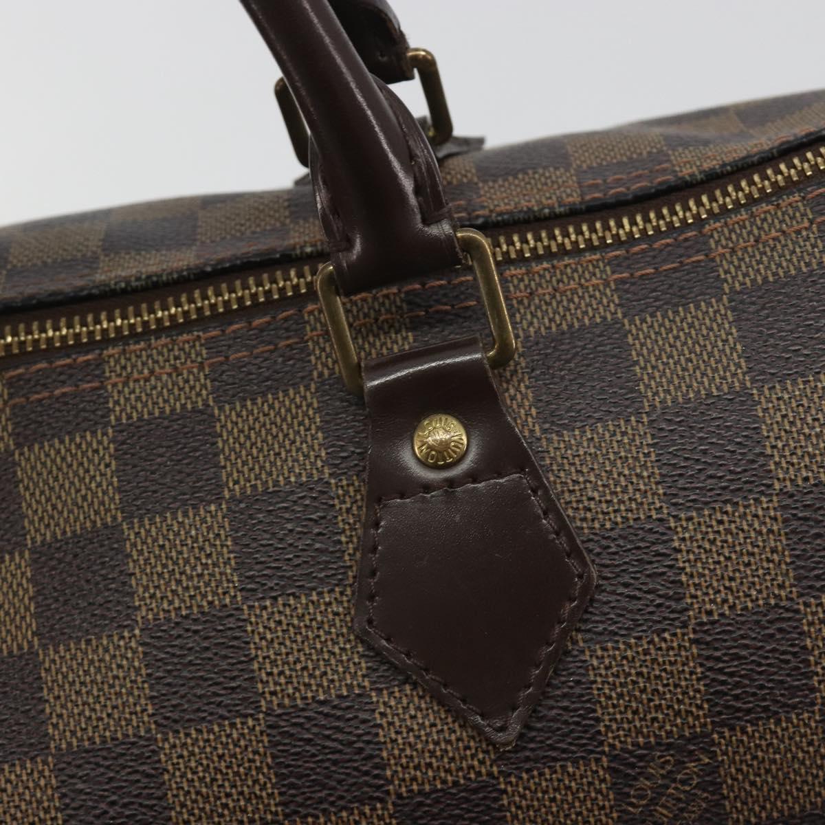 LOUIS VUITTON Damier Azur Speedy 30 Hand Bag N41533 LV Auth 195274A