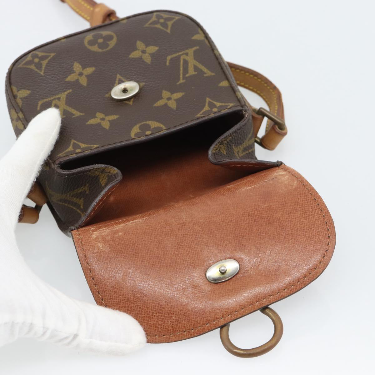 LOUIS VUITTON Monogram Bebe Monogram Saint Cloud Bag M51245 LV Auth 195275