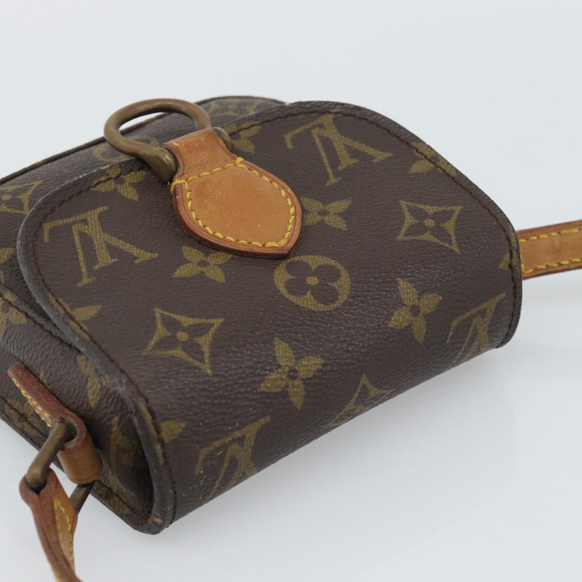 LOUIS VUITTON Monogram Bebe Monogram Saint Cloud Bag M51245 LV Auth 195275