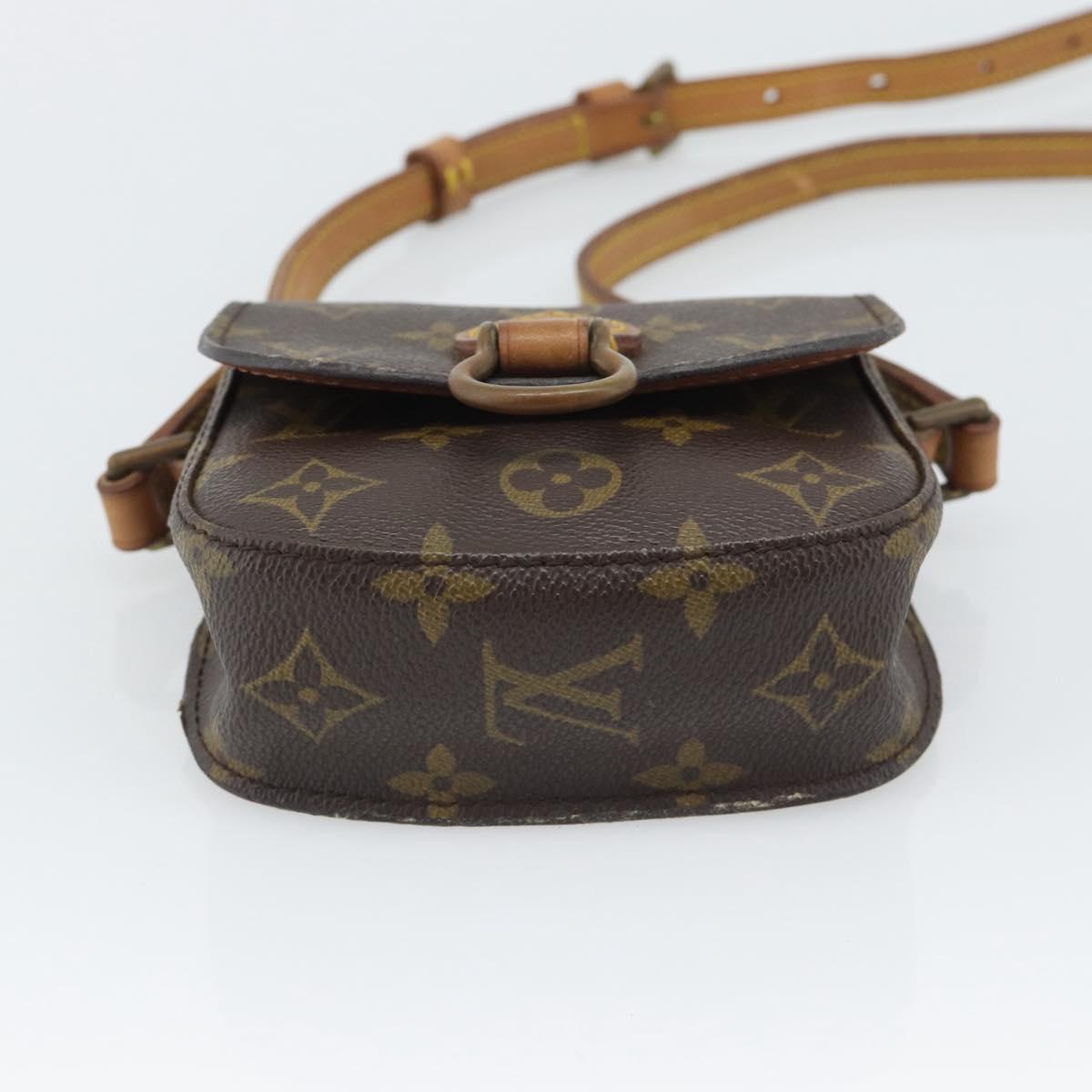 LOUIS VUITTON Monogram Bebe Monogram Saint Cloud Bag M51245 LV Auth 195275