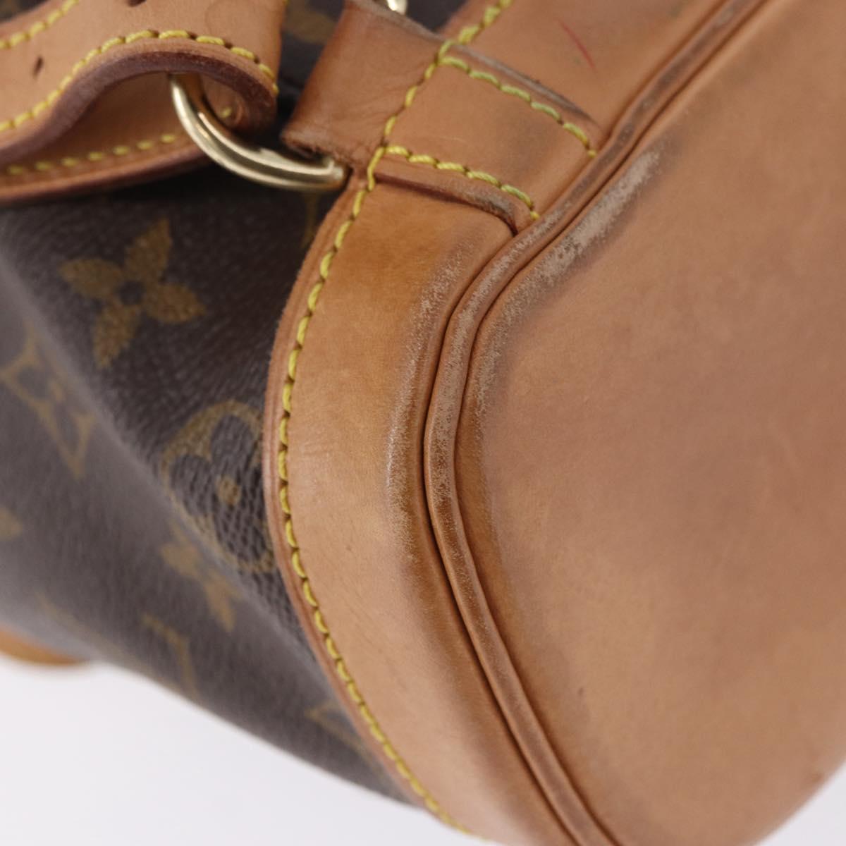 LOUIS VUITTON Monogram Montsouris PM Backpack M51137 LV Auth 195277A