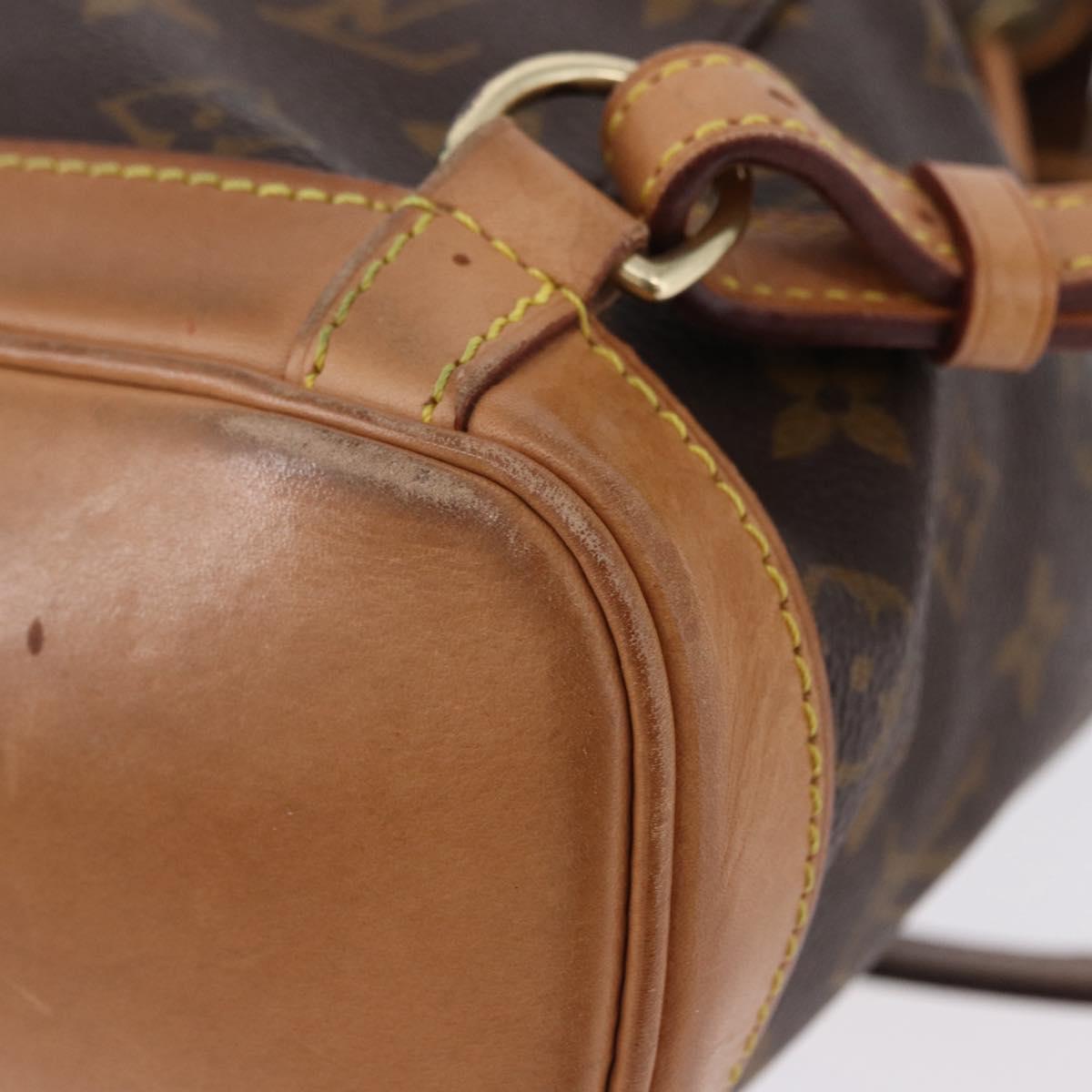 LOUIS VUITTON Monogram Montsouris PM Backpack M51137 LV Auth 195277A