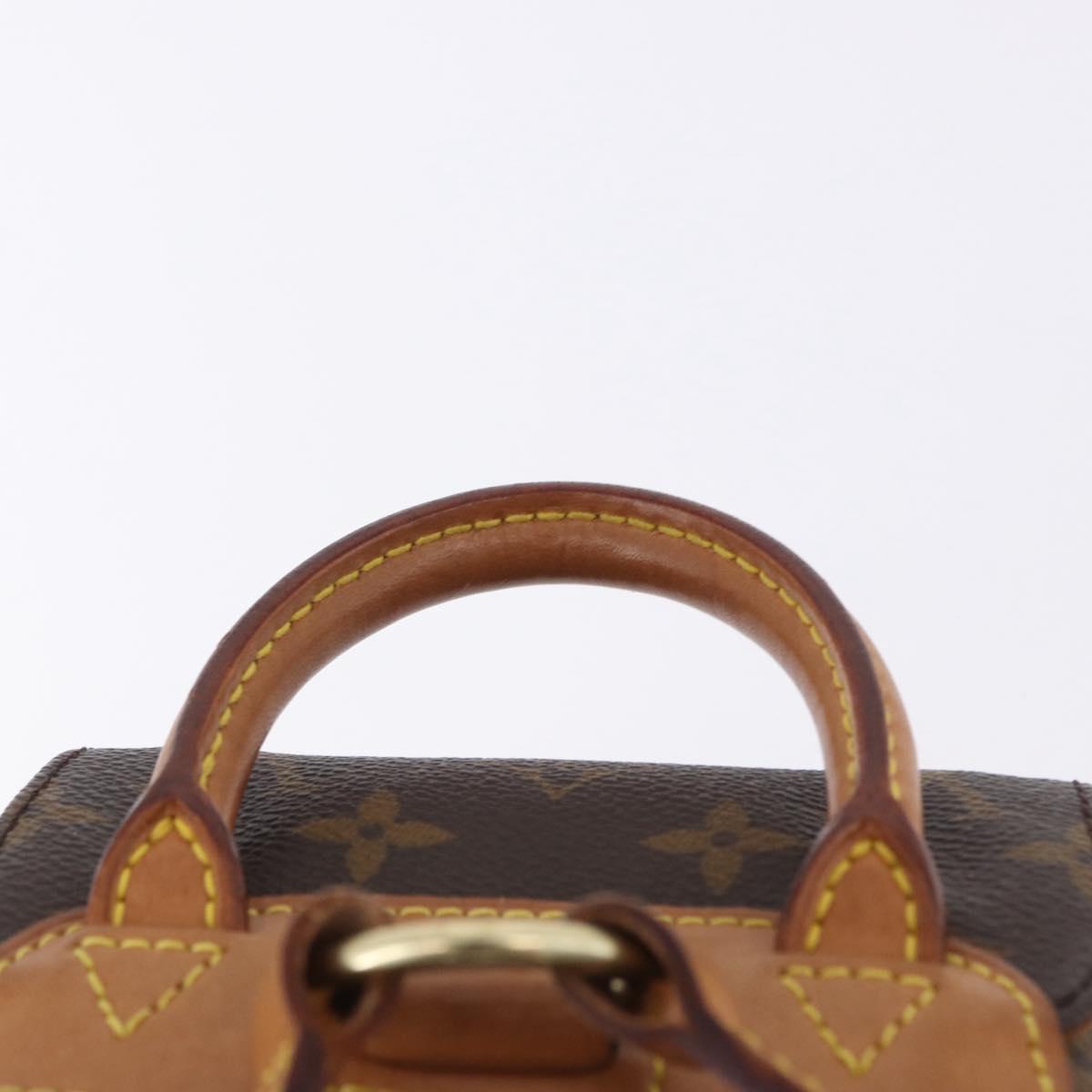 LOUIS VUITTON Monogram Montsouris PM Backpack M51137 LV Auth 195277A