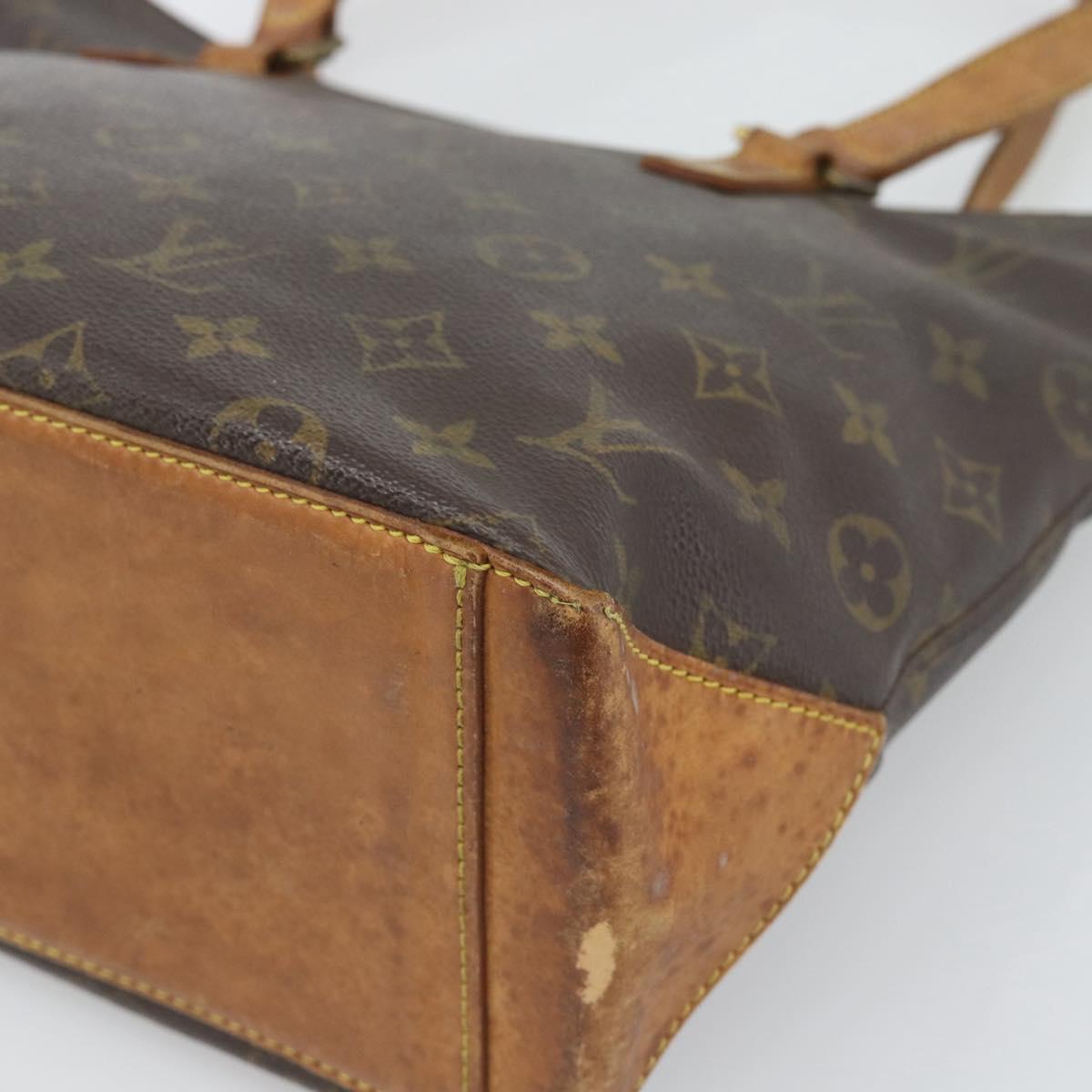 LOUIS VUITTON Monogram Cabas Piano Tote Bag M51148 LV Auth 195278