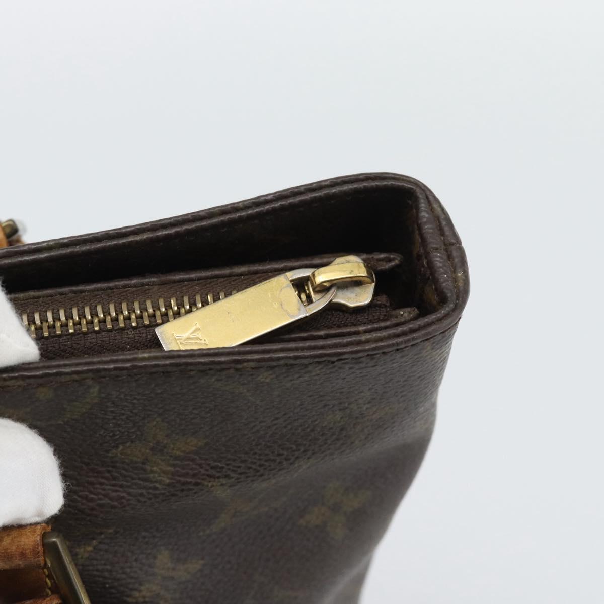 LOUIS VUITTON Monogram Cabas Piano Tote Bag M51148 LV Auth 195278