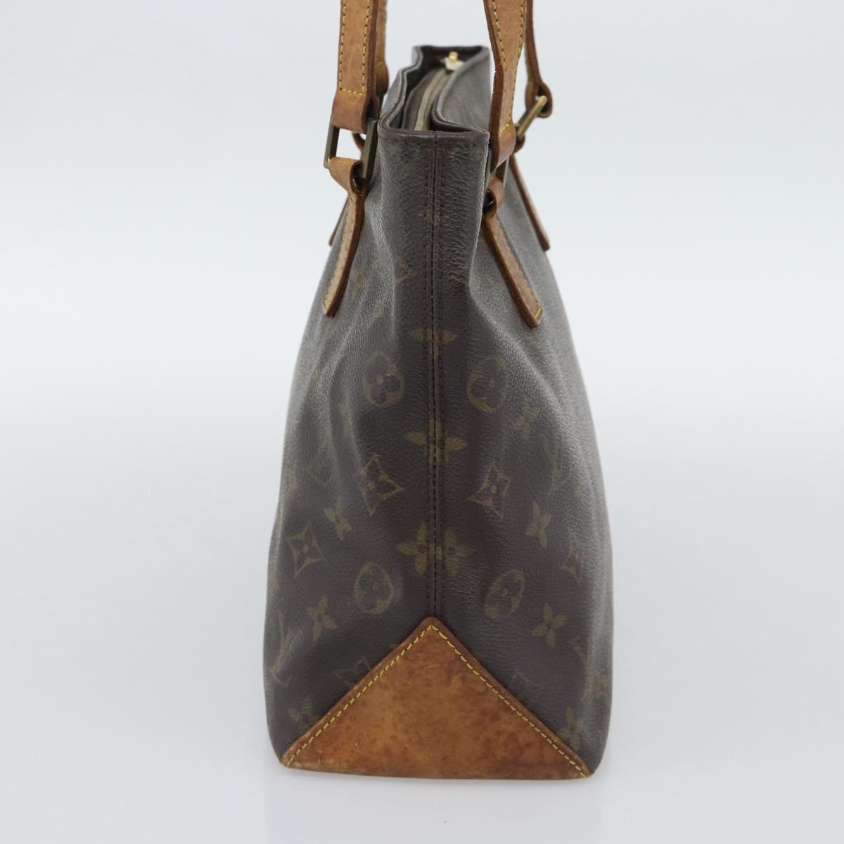 LOUIS VUITTON Monogram Cabas Piano Tote Bag M51148 LV Auth 195278