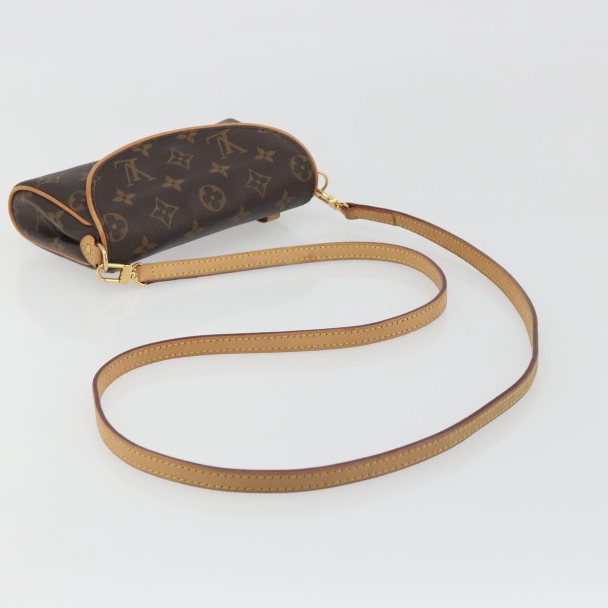 LOUIS VUITTON Monogram Pochette Friendly Bag 2way M99290 LV Auth 195280V