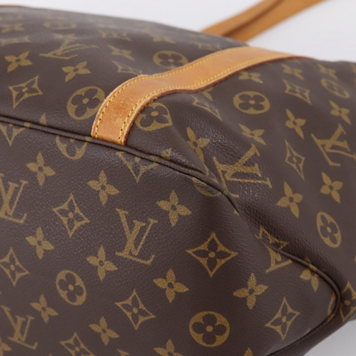 LOUIS VUITTON Monogram Sac Shopping GM Tote Bag M51110 LV Auth 195285A