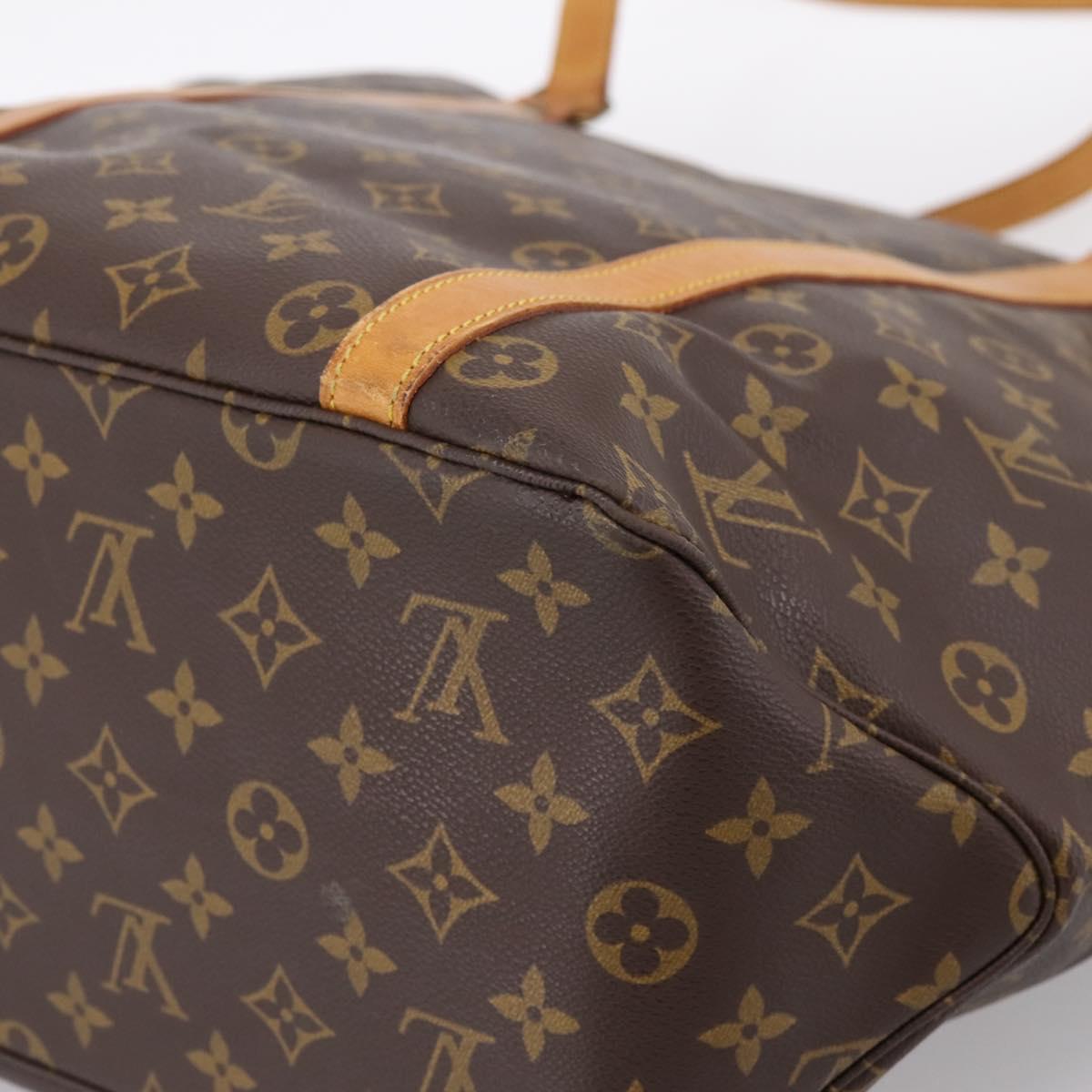 LOUIS VUITTON Monogram Sac Shopping GM Tote Bag M51110 LV Auth 195285A