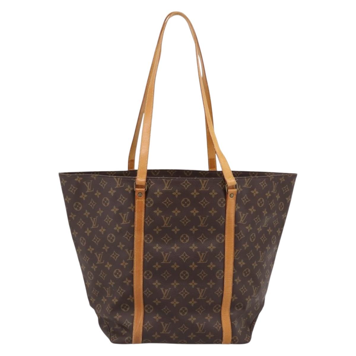 LOUIS VUITTON Monogram Sac Shopping GM Tote Bag M51110 LV Auth 195285A