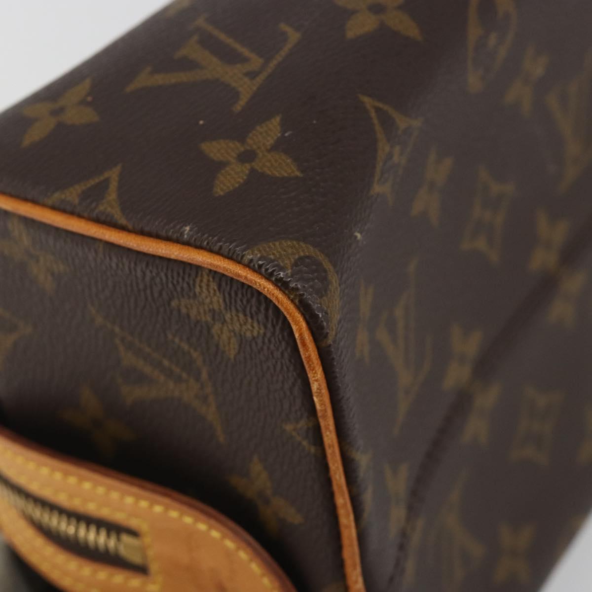 LOUIS VUITTON Trousse Patte Pression Cosmetic Pouch M47636 LV Auth 195289