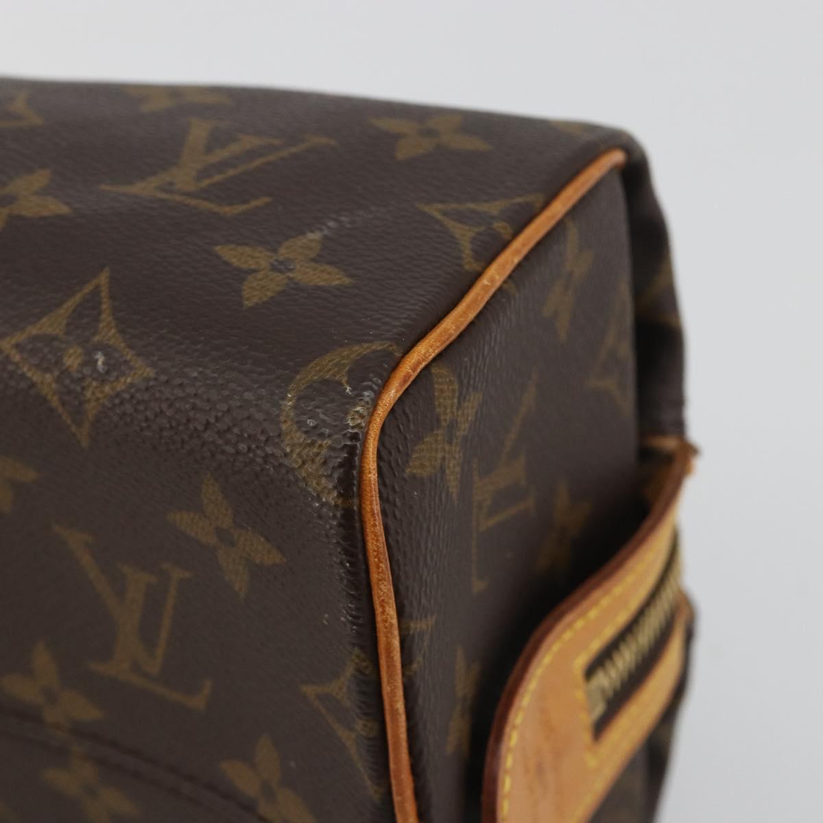 LOUIS VUITTON Trousse Patte Pression Cosmetic Pouch M47636 LV Auth 195289