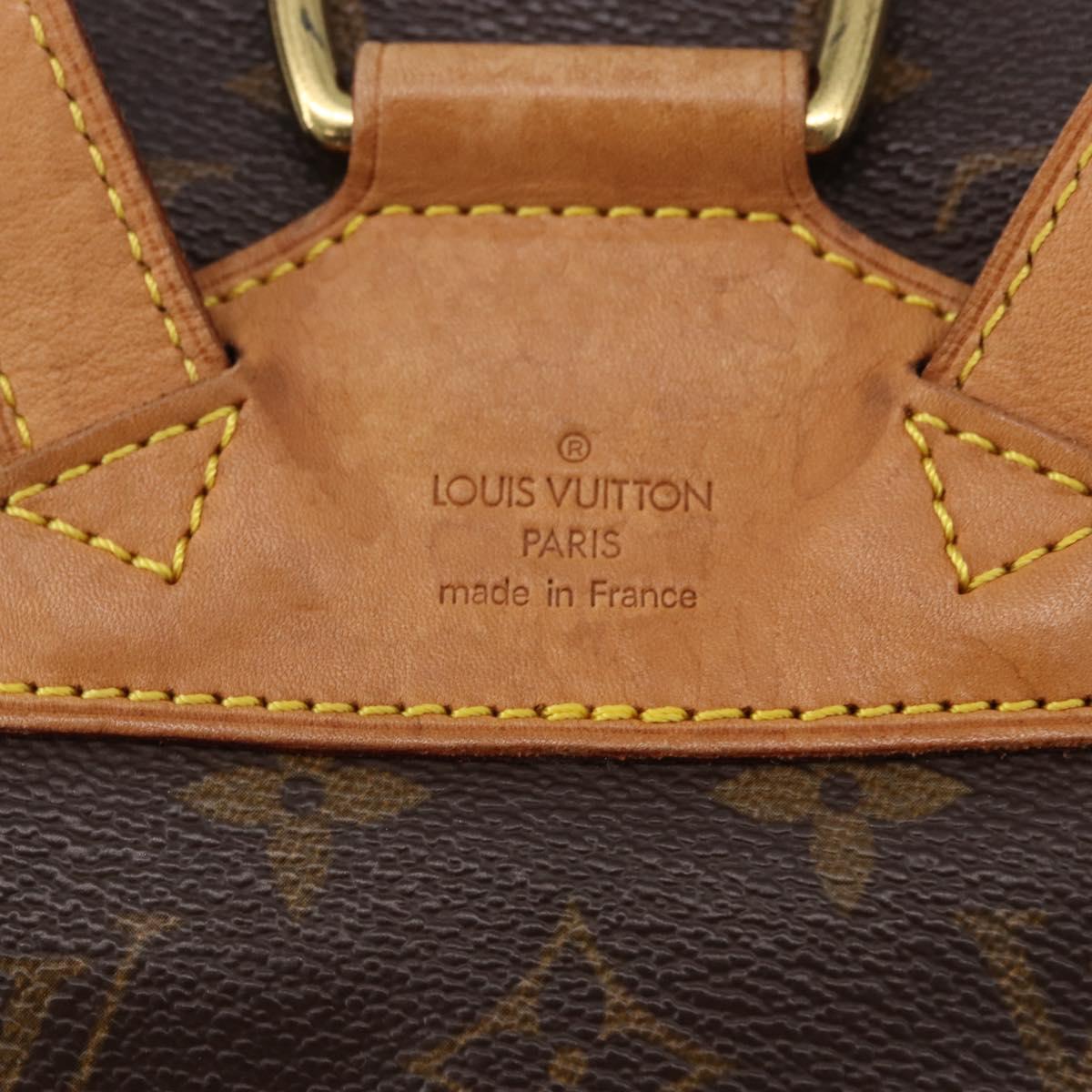 LOUIS VUITTON Monogram Montsouris MM Backpack M51136 LV Auth 195290A