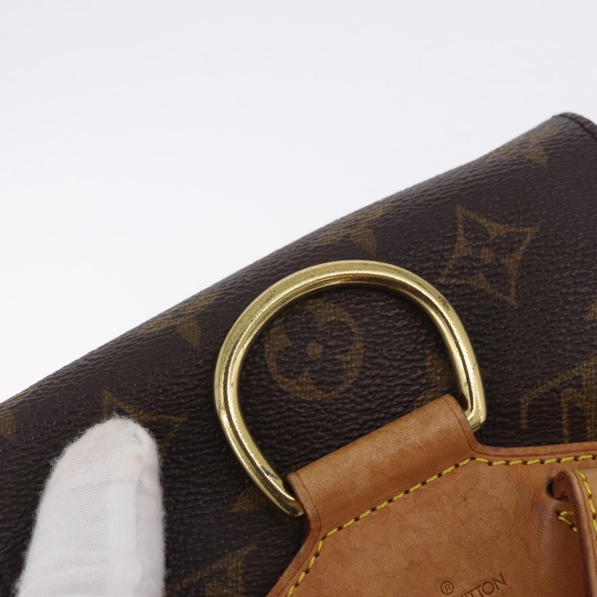 LOUIS VUITTON Monogram Montsouris MM Backpack M51136 LV Auth 195290A