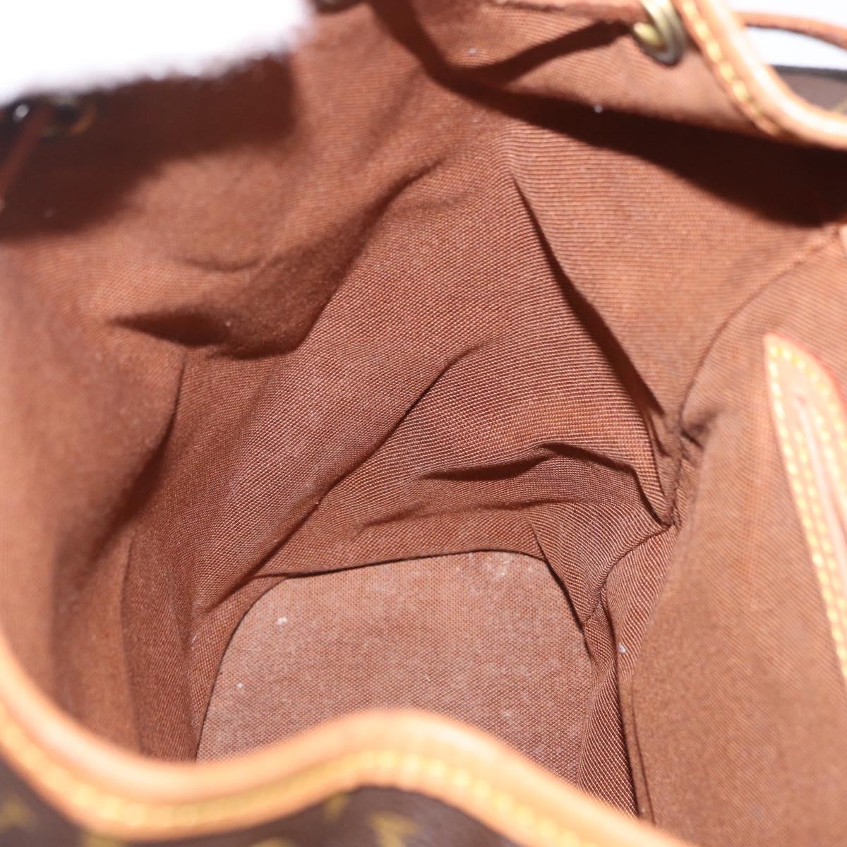 LOUIS VUITTON Monogram Montsouris MM Backpack M51136 LV Auth 195295A
