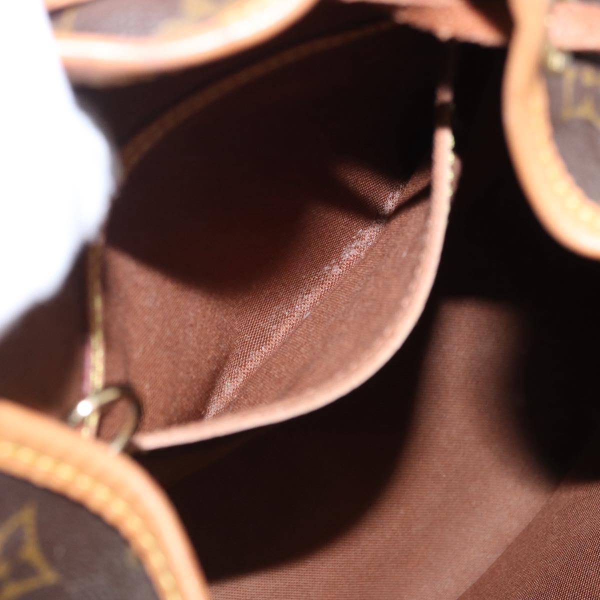 LOUIS VUITTON Monogram Montsouris MM Backpack M51136 LV Auth 195295A