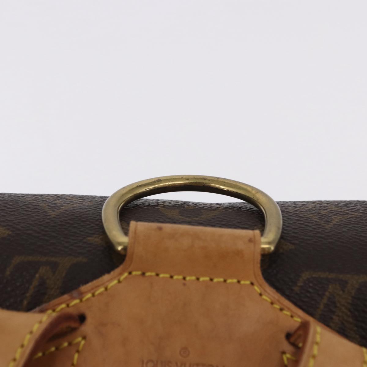 LOUIS VUITTON Monogram Montsouris MM Backpack M51136 LV Auth 195295A