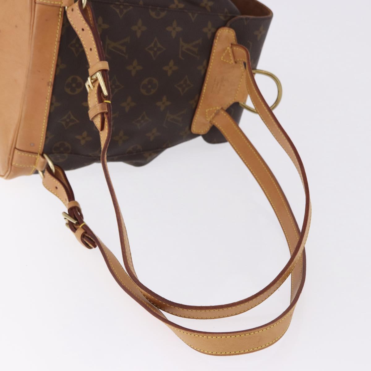 LOUIS VUITTON Monogram Montsouris MM Backpack M51136 LV Auth 195295A