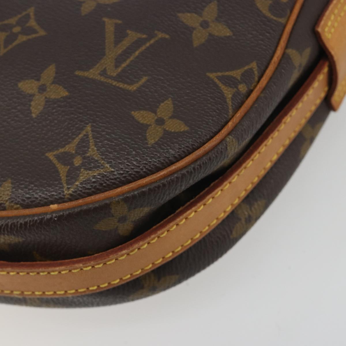 LOUIS VUITTON Monogram Jeune Fille MM Shoulder Bag M51226 LV Auth 195296